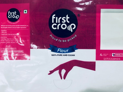 Flour Packaging - Plastic | Durable, Resealable Design, Leak-Resistant with User-Friendly Opening, Ideal for Bulk Ingredient Storage