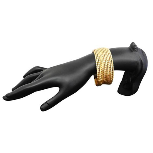 Brass Bangle - Zinc Alloy, Light Weight Design for Women | Elegant Ethnic Bangle Set to Enhance Your Classy Appearance