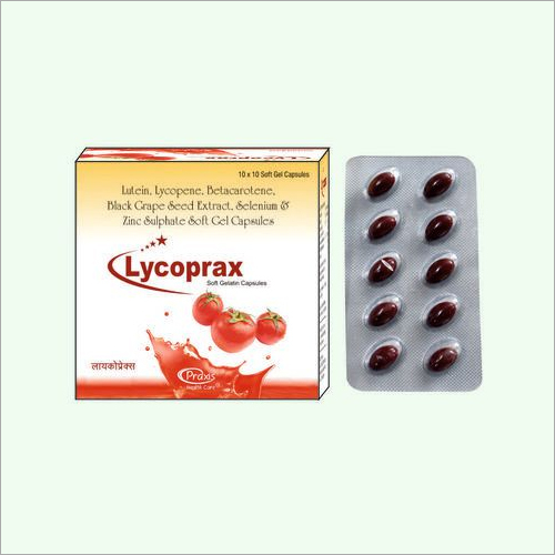 Lycoprax Soft Gelatin Capsules Efficacy: Promote Nutrition