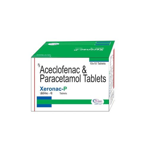 Aceclofenac And Paracetamol Tablets