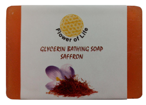 Saffron Glycerin Bathing Soap