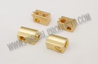 Brass Electrical Switch Parts - 10mm X 10mm X 10mm | Polished Finish, 250v Voltage Rating, 2-terminal Design, M4 Thread Size, -20â°c To 120â°c Operating Temperature