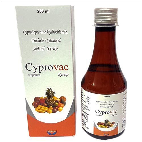 Cyproheptadine Hydrochloride Syrup