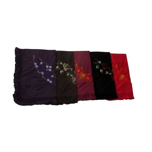 Dark Colour Designer Embroidery Pillow Cover