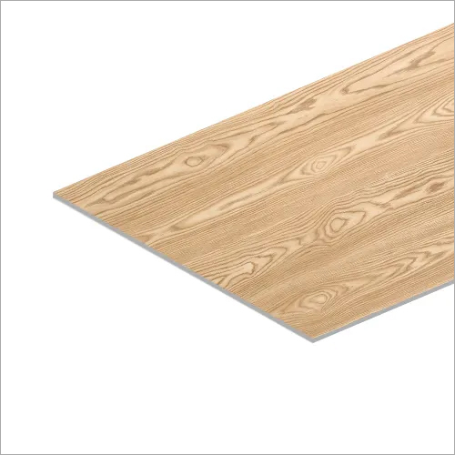 PVC Solid Marble Sheet - High-Quality Engineered Marble with Limestone Composition, 8x4 Feet Size, Smoked Maple Color, Matt & Gloss Finish, 3.3mm Thickness