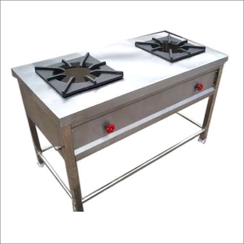 Stainless Steel Two Burner Commercial