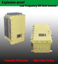 Low noise silent mode explosion proof off grid inverter