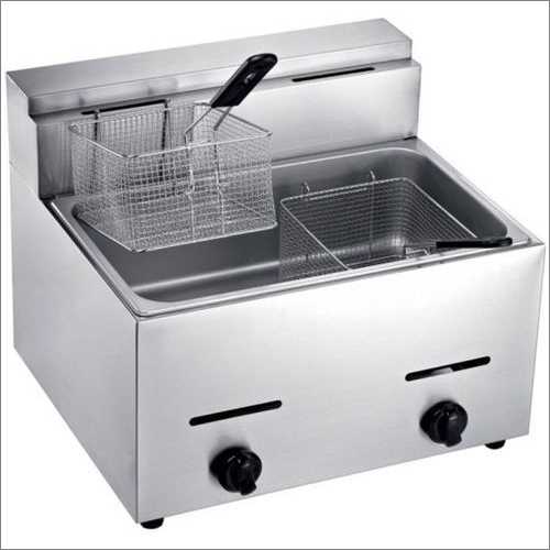 Double Deep Fryer Gas