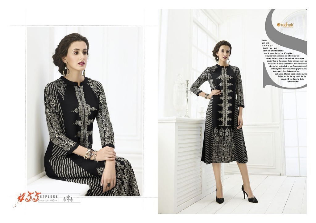 Ladies Chikan Kurtis