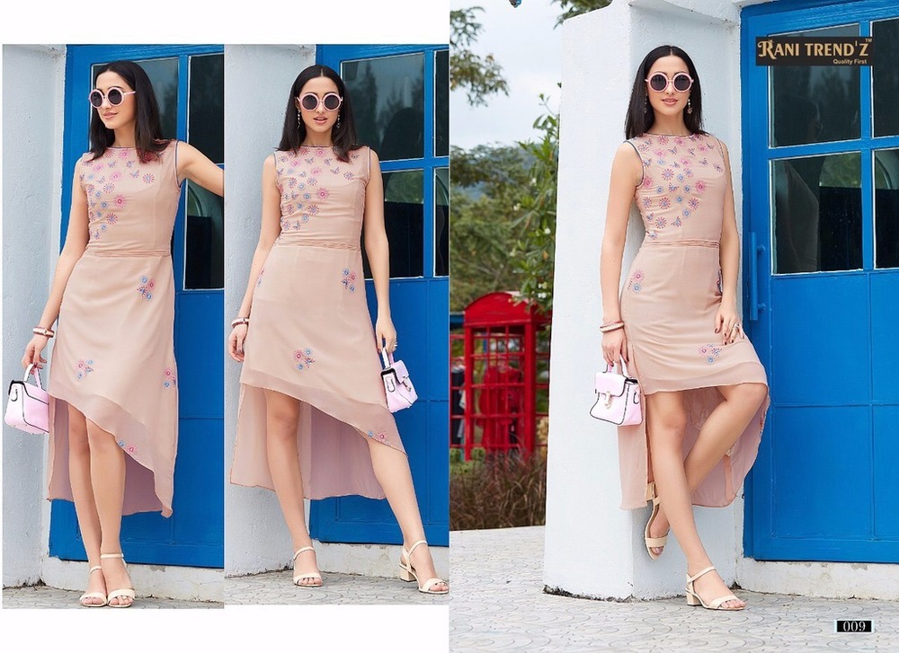 Fancy Embroidered Kurtis