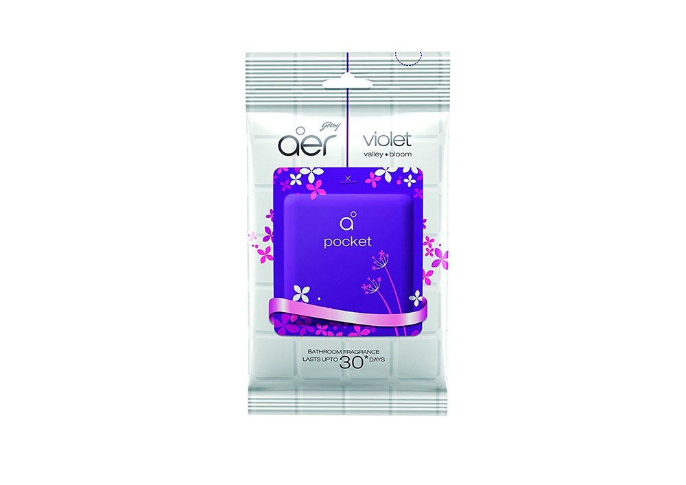 Godrej aer Pocket Bathroom Fragrance - 10 g (Violet Valley Bloom By DUCUNT INDIA