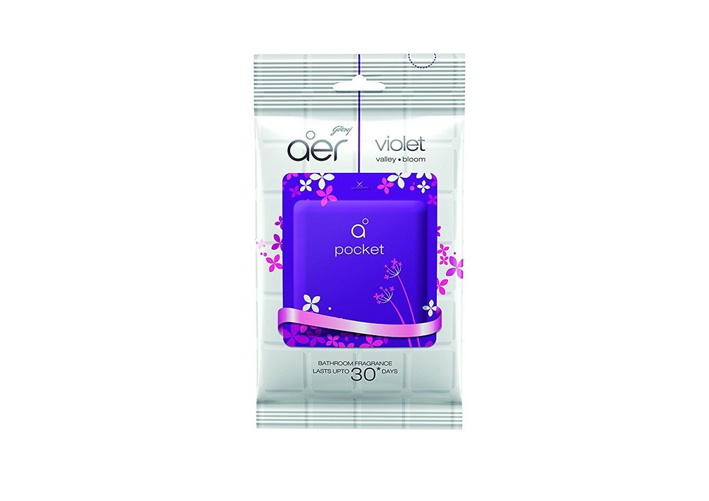 Godrej aer Pocket Bathroom Fragrance - 10 g (Violet Valley Bloom)