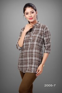 Designer Fancy Rayon Kurtis