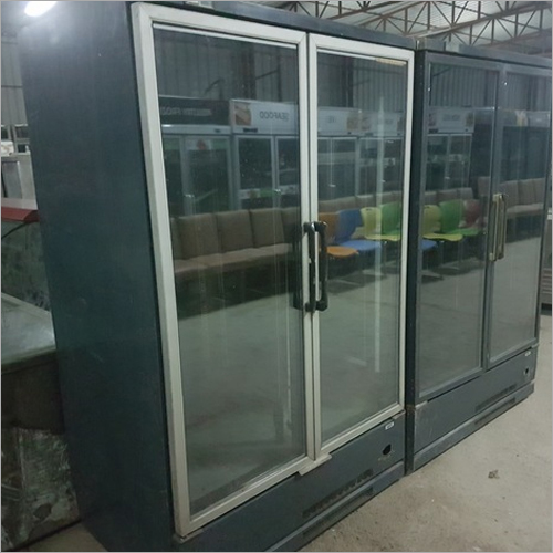 Stainless Steel Double Glass Door Refrigerator at Best Price in Delhi