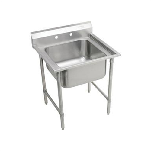 Single Bowl Sink - Stainless Steel, Compact Design for Easy Installation and Low Maintenance