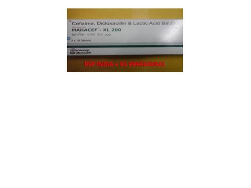 Mahacef Xl 200Mg Tablet 10'S General Drugs