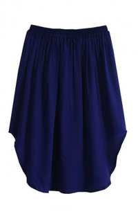 Navy Blue Baby Skirt