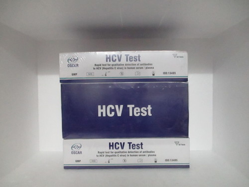 HCV Card - White Color, Weight 10-150 Grams | Application for Lab & Hospitals, Suitable For Adults
