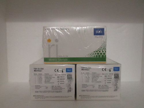 TSH ELISA 96TEST - For Lab & Hospitals, White Color Code | Suitable For Adults, Weight Range 10-150 Grams