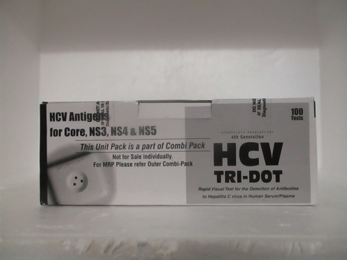 HCV TRI DOT - White, 10-150 Grams | Application for Labs & Hospitals, Suitable for Adults