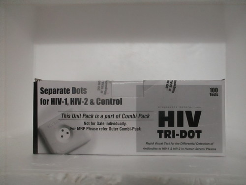 HIV TRI DOT - White, 10-150 Grams | Lab & Hospital Application, Suitable for Adults