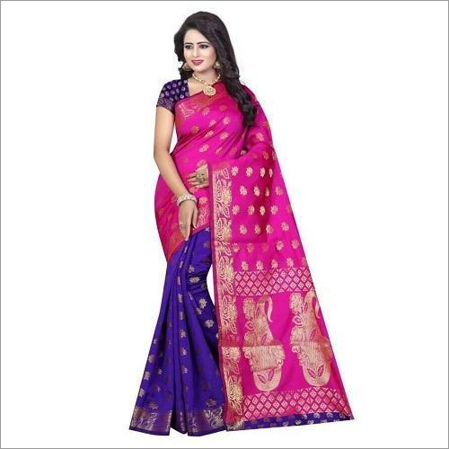 Jacquard Printed Saree