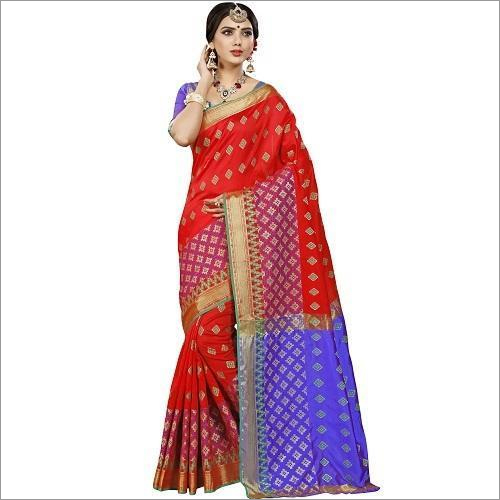 Designer Work Jacquard  Saree