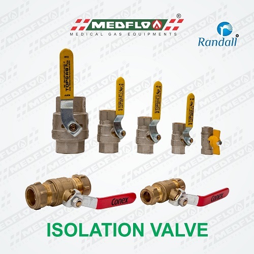 Pipeline Isolation Valves 12mm Adapter Type
