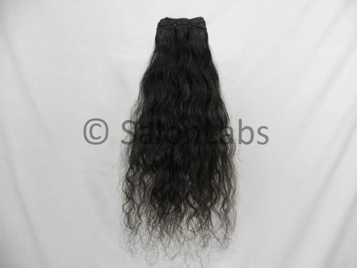 Machine Weft Curly Human Hair