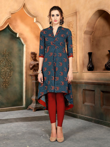 Trendy Kurti - Color: As Per Image