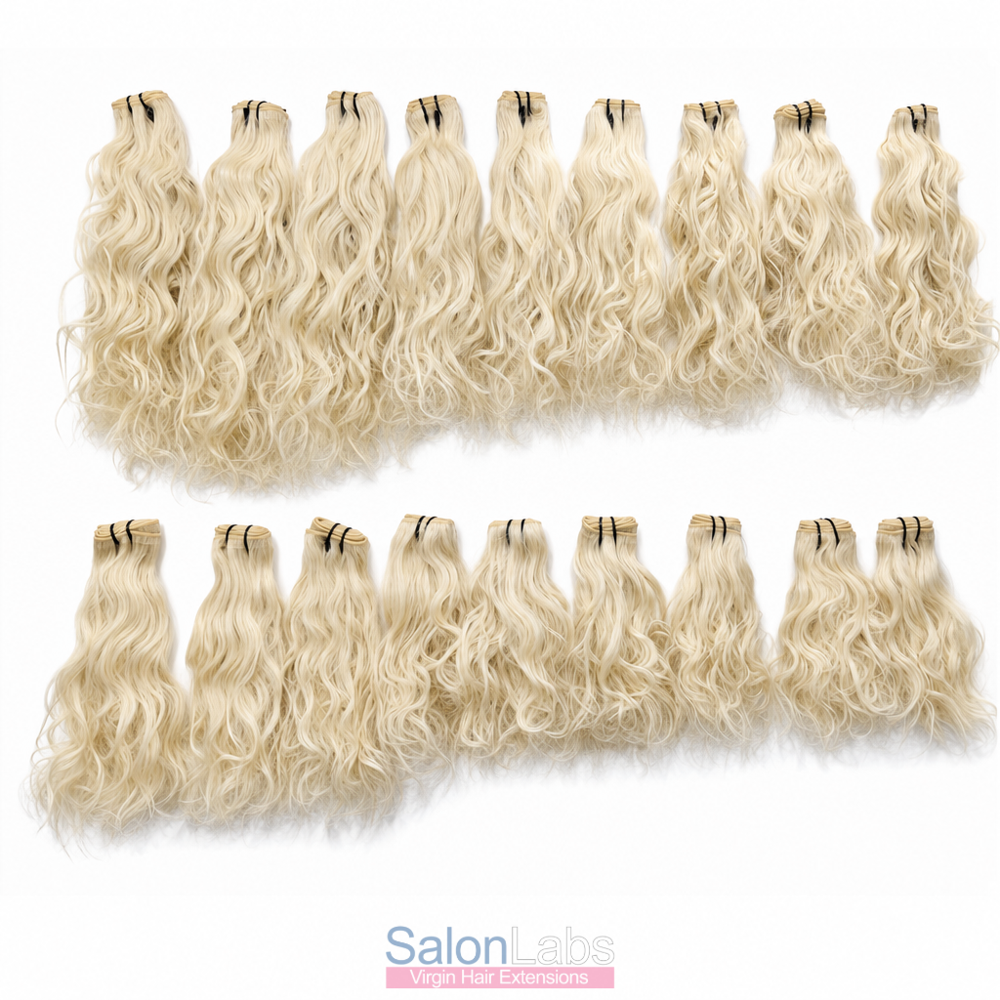 Blonde Machine Weft Hair