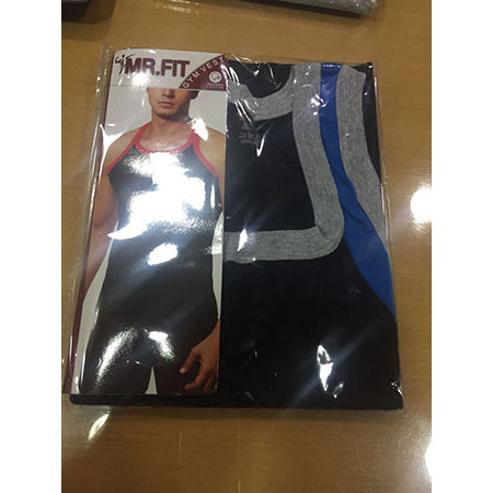 Sleeveless Cotton Gym vest