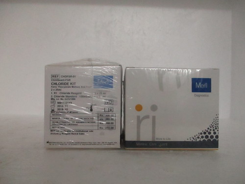 CHLORIDDE KIT - Laboratory & Hospital Application | Weight Range: 50-850g, Color Code: White, Suitable for Adults