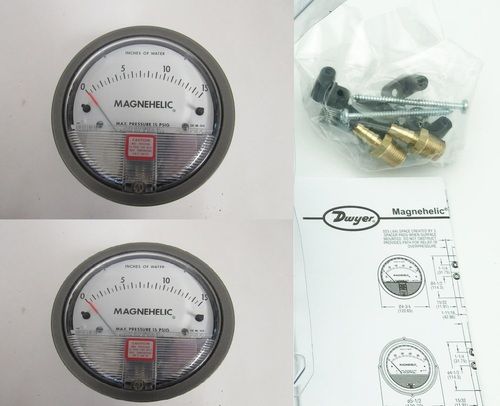 Dwyer USA Model 2015 Magnehelic Gage Range 0-15 Inch WC