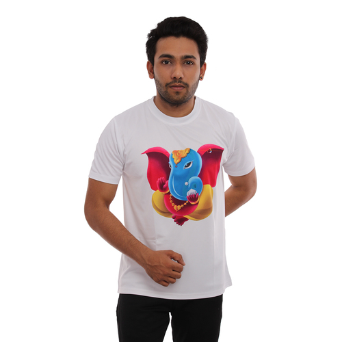 Polyester Ganesha T Shirt