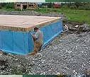 Blue Waterproofing Membrane