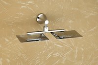 Brass Double Soap Dish Sheet