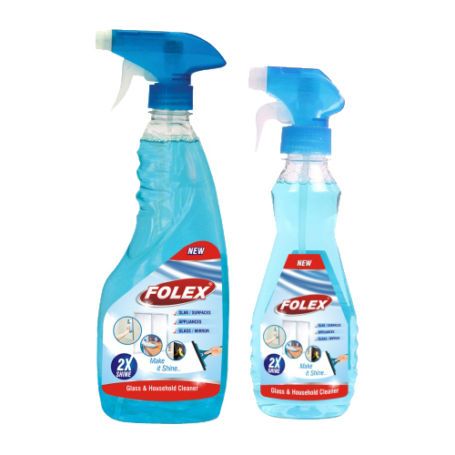Glass & Household Cleaner - Chemical Formula | Anti-Streak, Quick Drying, Residue Removal