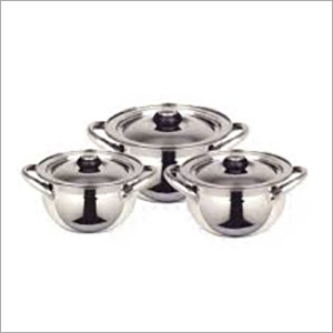 Stainless Steel Handi With Lid