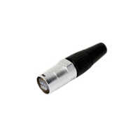 Speaker Connector - Metal & Plastic, Xlr Male 3-pin | Virtually Maintenace-free, Excellent Dimensional Stability, Smooth Surface Finishing