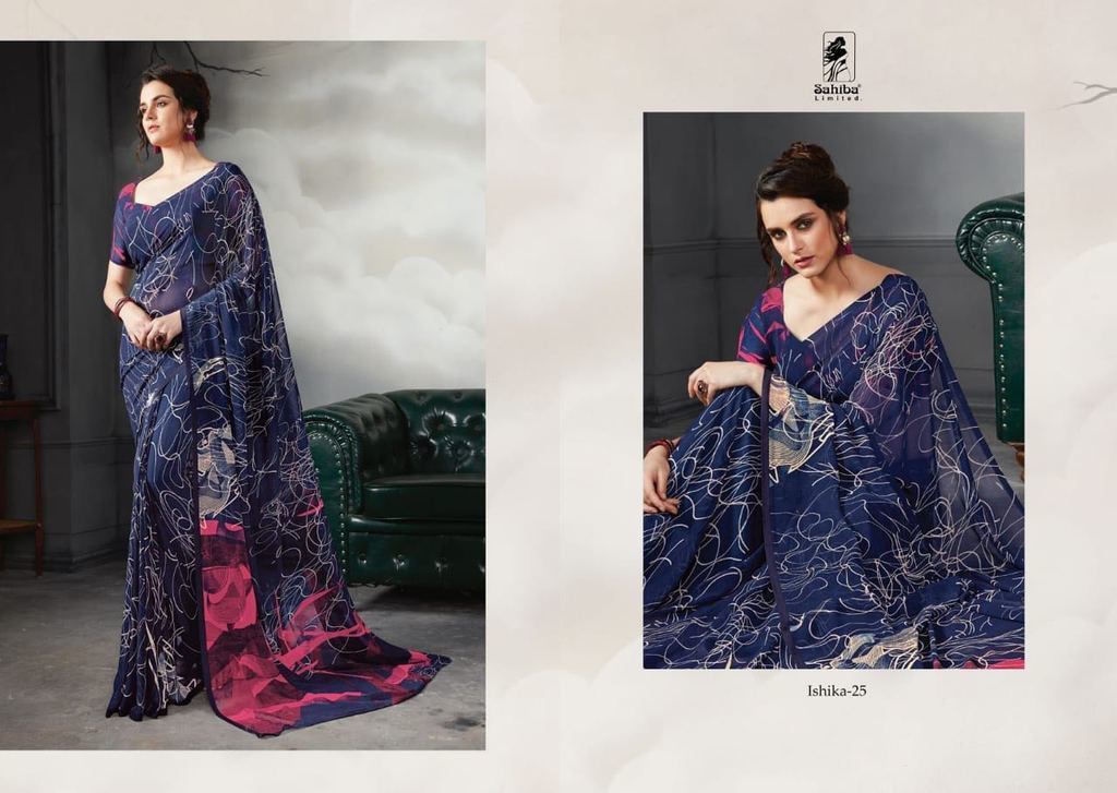 Beautiful georgette sarees online