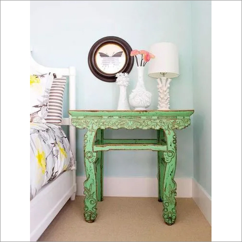 Antique Carved Bedside