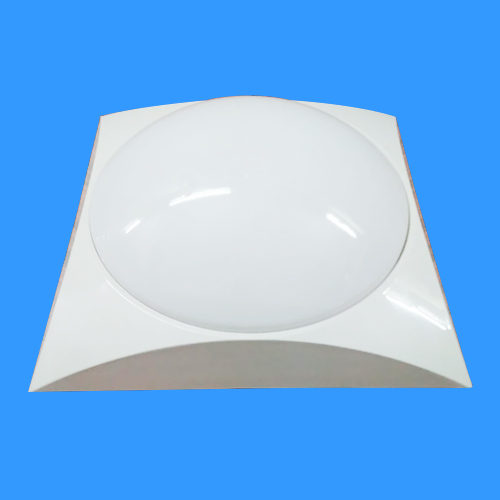 White Cfl Square Ceiling Light