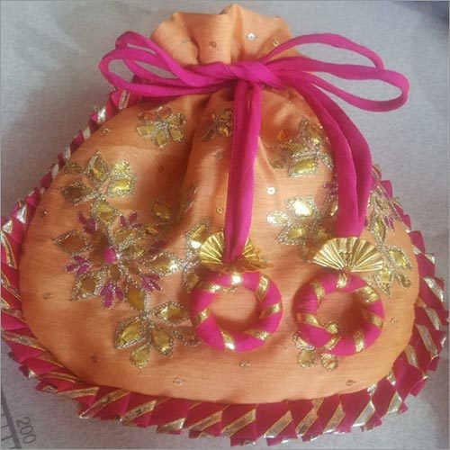 Red Fancy Potli Bags