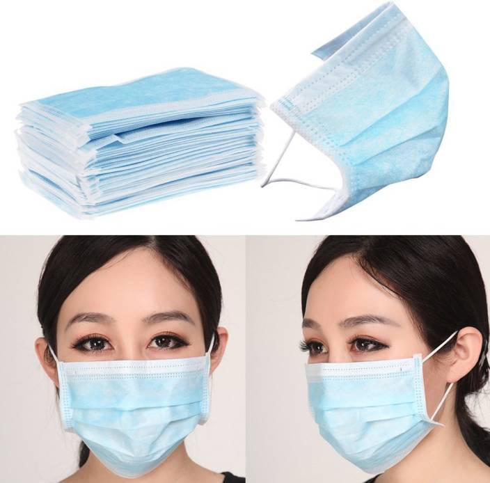 Blue Shi Disposable 3 Ply Face Mask