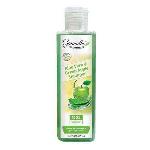 Aloe Vera & Green Apple Shampoo Direction: Apply On Wet Hair