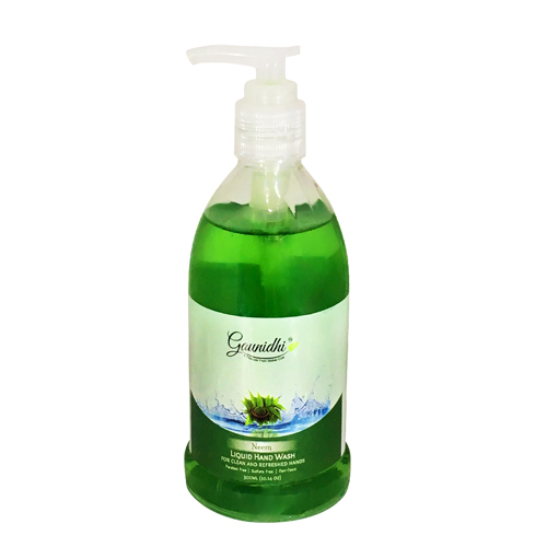 Neem Liquid Hand Wash - Antibacterial Formula with Foaming Action, Refreshing Herbal Scent | Efficient Germ Removal, 24 Months Shelf Life, Bulk and Single Packaging