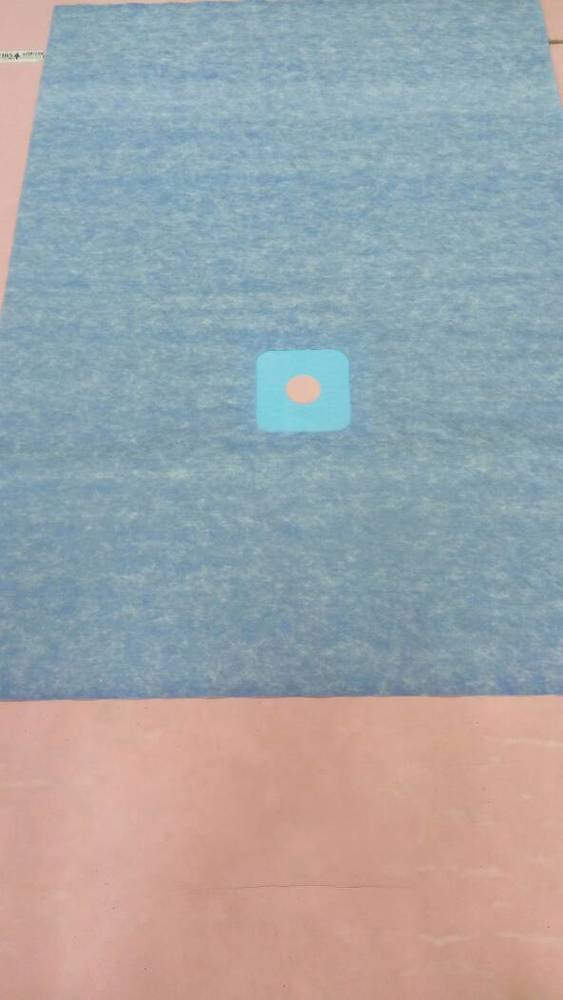 Arthroscopy sheet with gripper