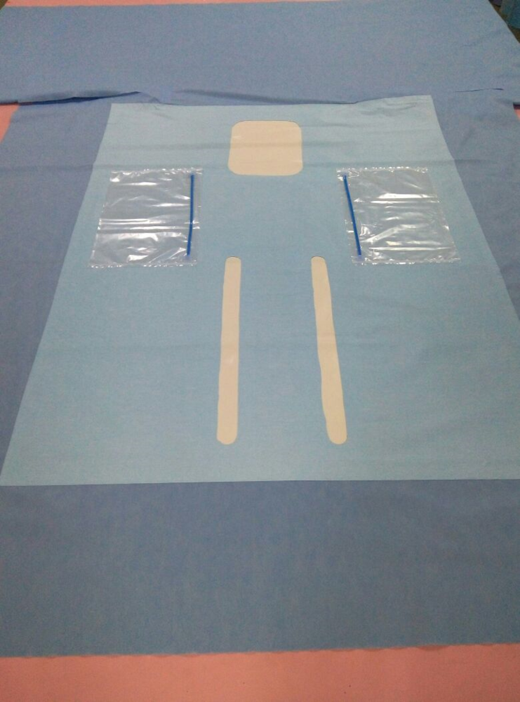 CABG Drape With Pockets