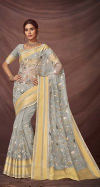 Organza Silk Saree